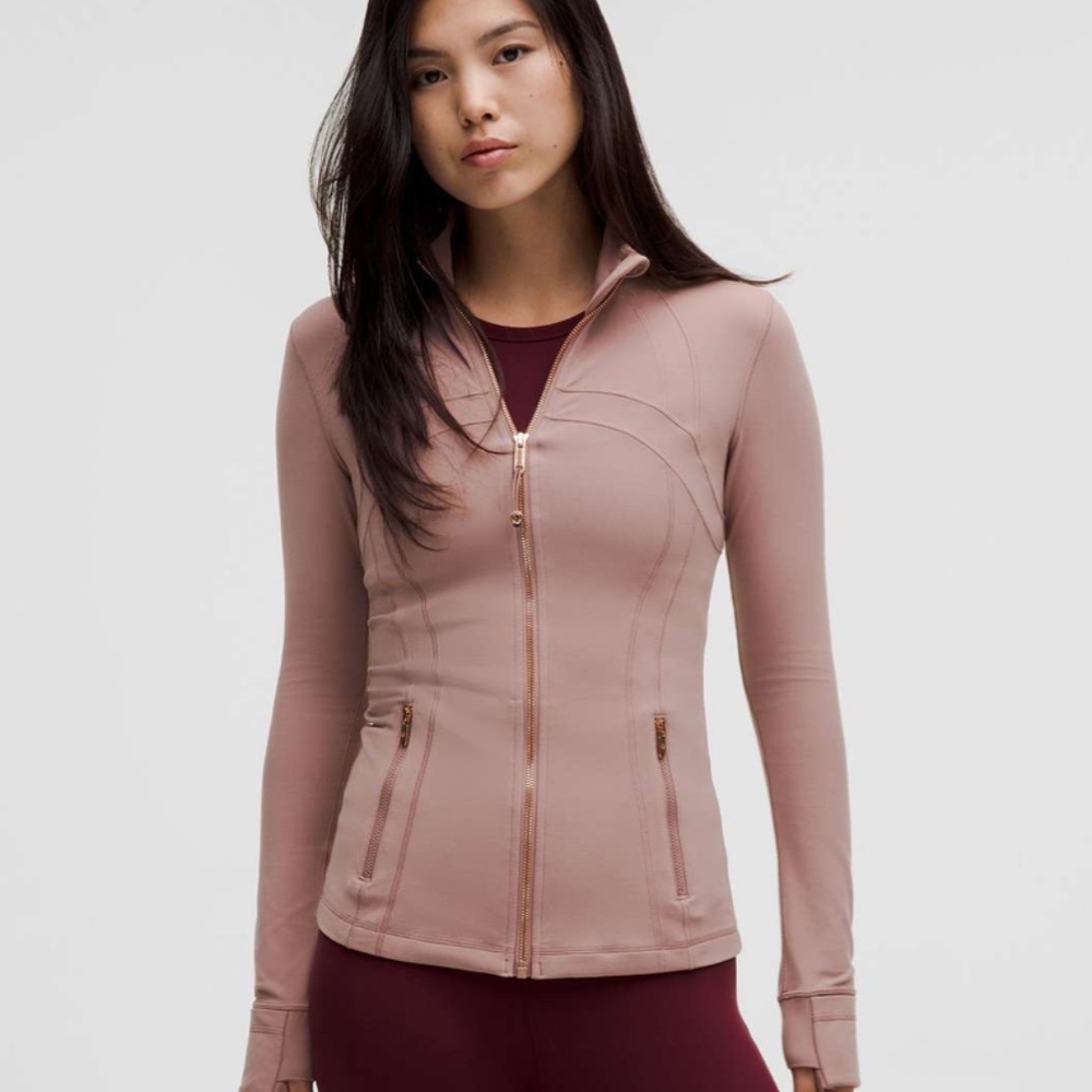 RARE SOLD OUT Lululemon Define Jacket *Nulu (Size 6) in Twilight Rose/Rose Gold
